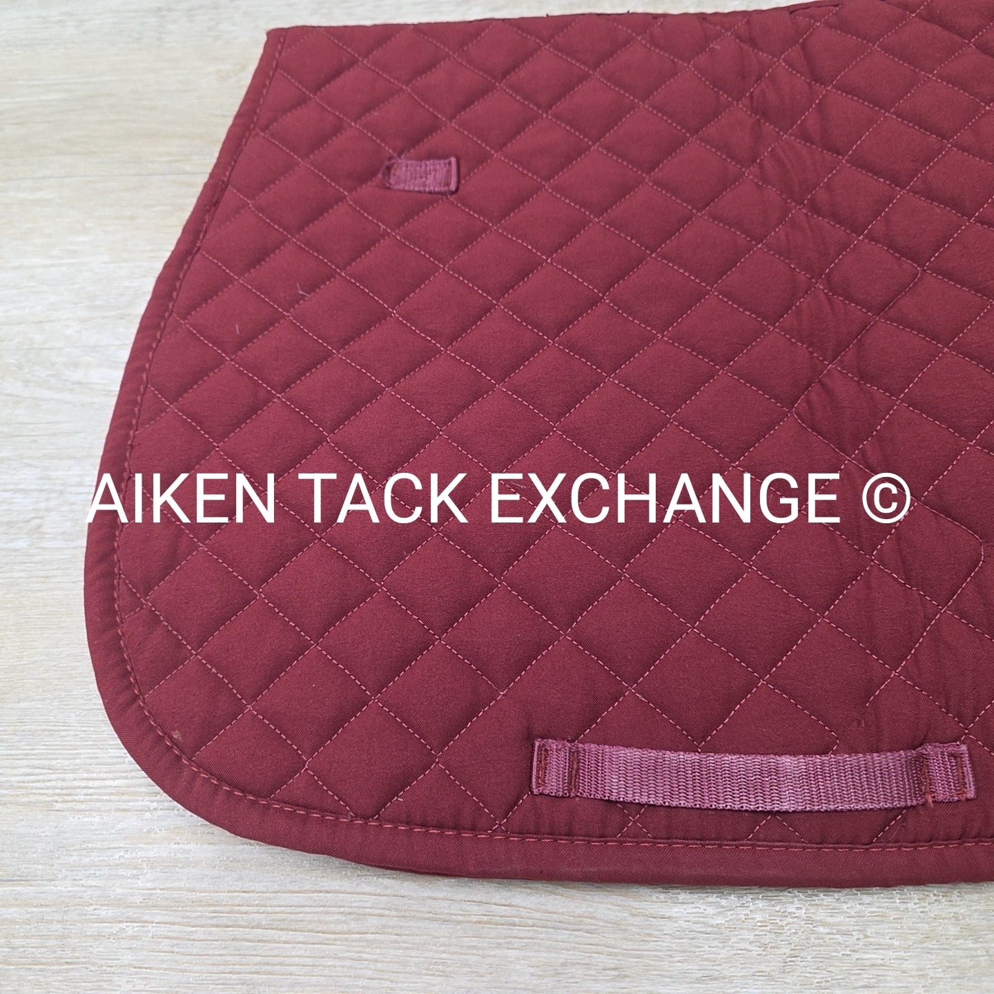 Dover Saddlery All Purpose Saddle Pad, Burgundy