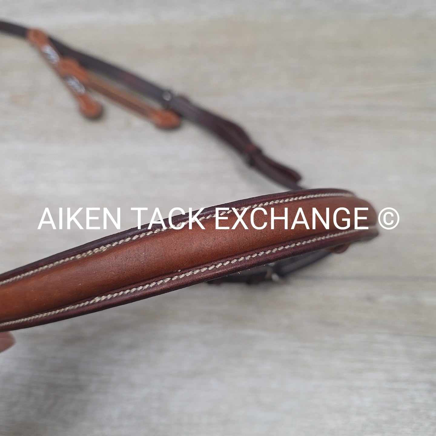 20th Century by Jimmy Wiebe Specialty Noseband, Brown, Size Full