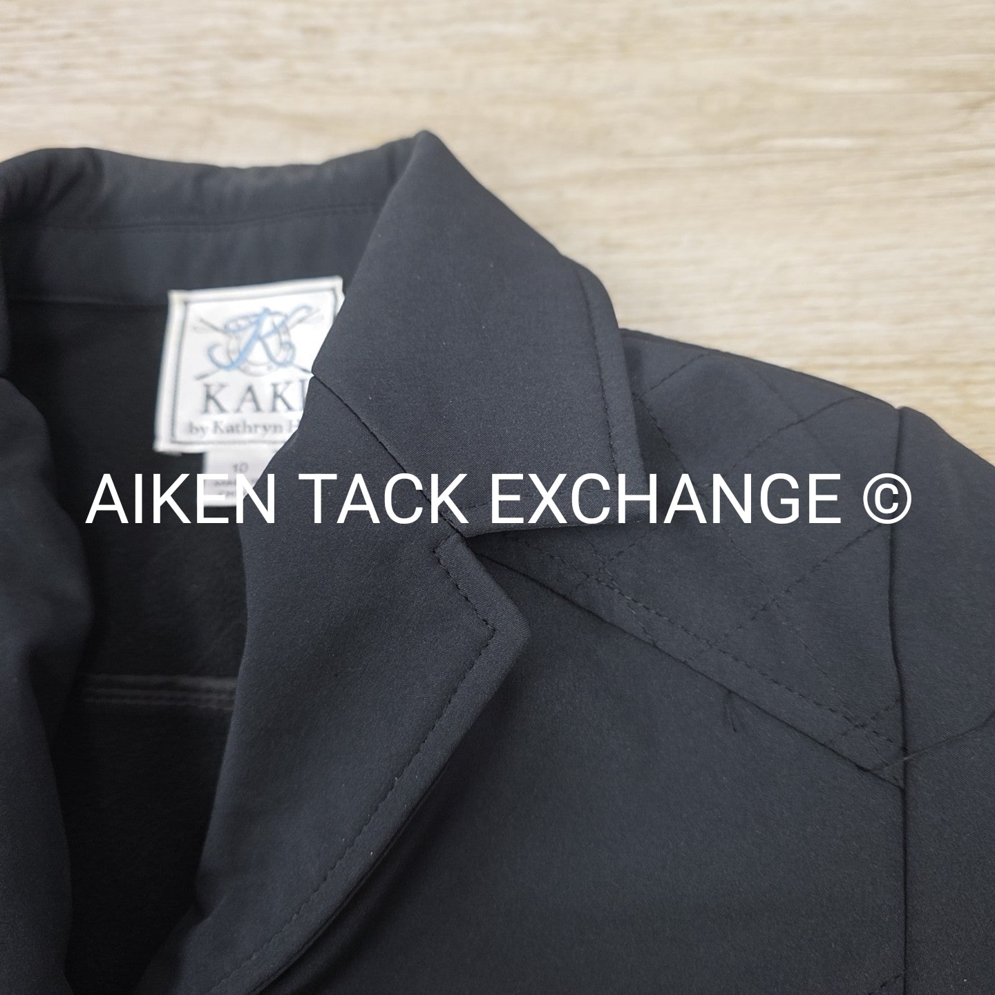 KAKI by Kathryn Hill Fleece Lined Show Coat, Size 10