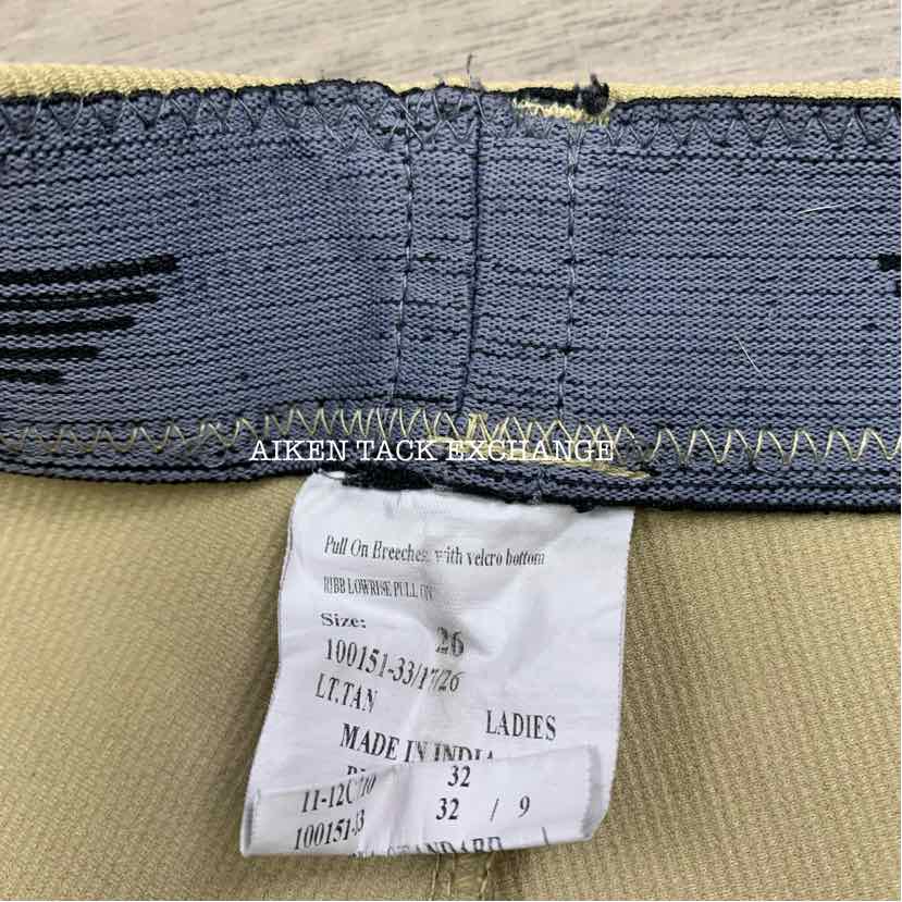 BARGAIN BUNDLE: TuffRider Knee Patch, Size 26, 2 Pair