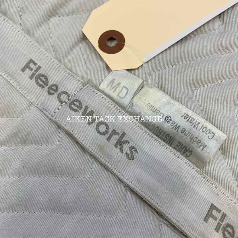 Fleeceworks Sheepskin Contour Saddle Pad, Size Medium