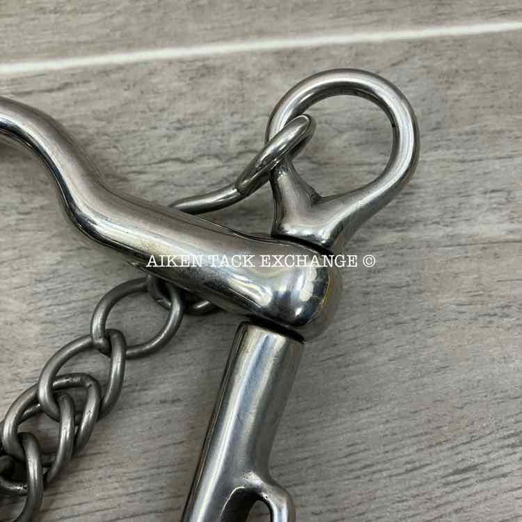 Mullen Mouth Sliding Cheek Weymouth Bit 4.75"