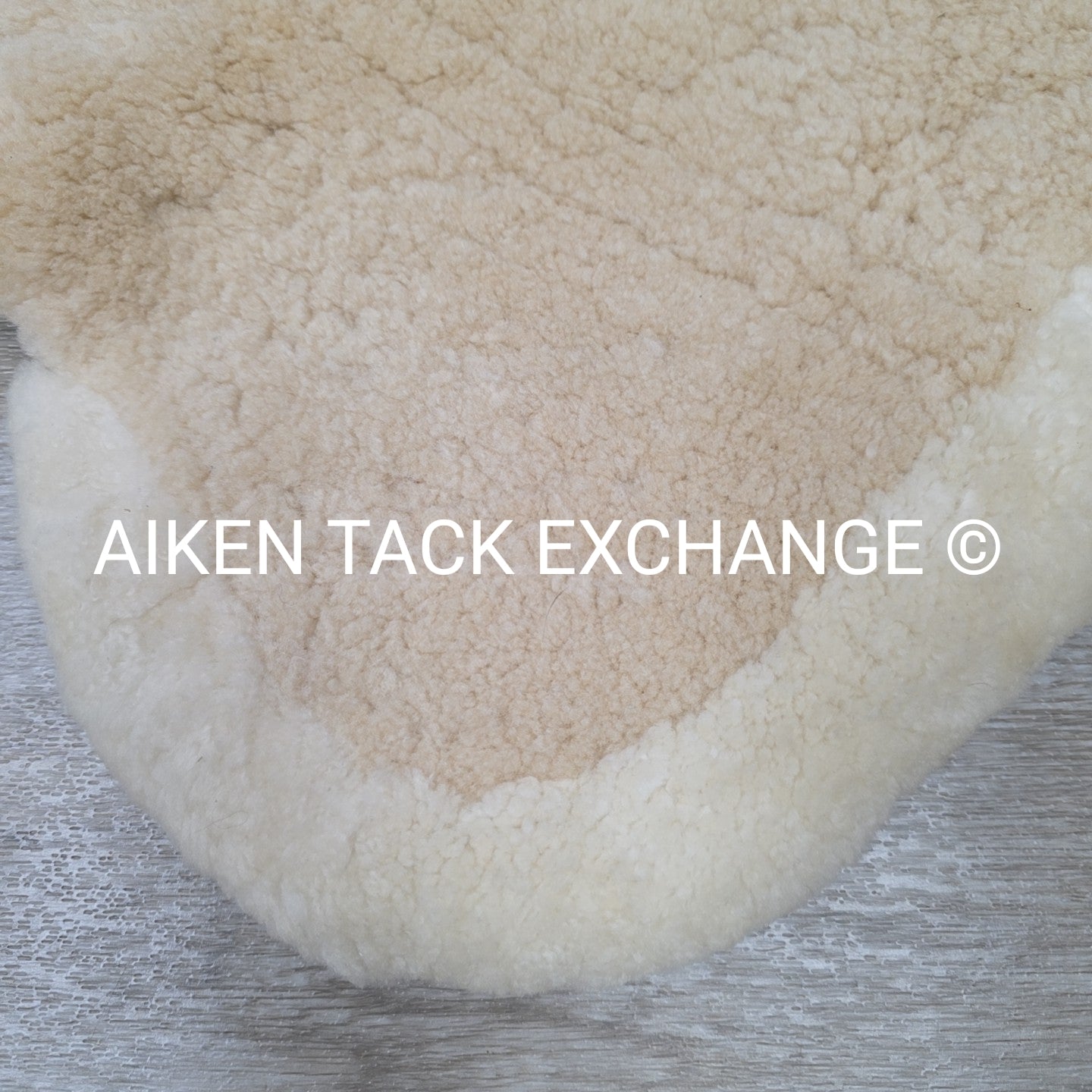 Fleeceworks Sheepskin Classic All Purpose Half Pad with Rolled Edges, Size Pony