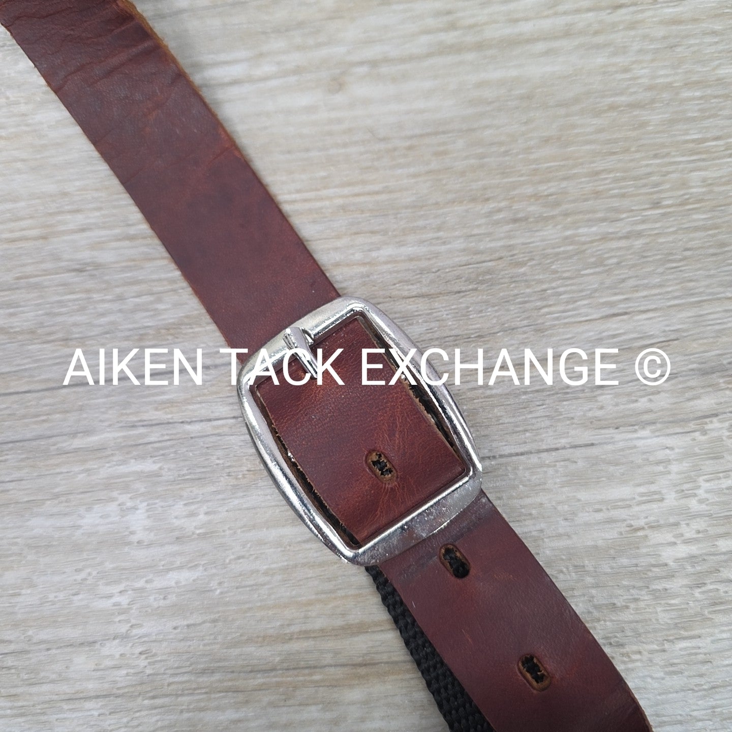 Grazing Muzzle with Leather Crown, Size Medium
