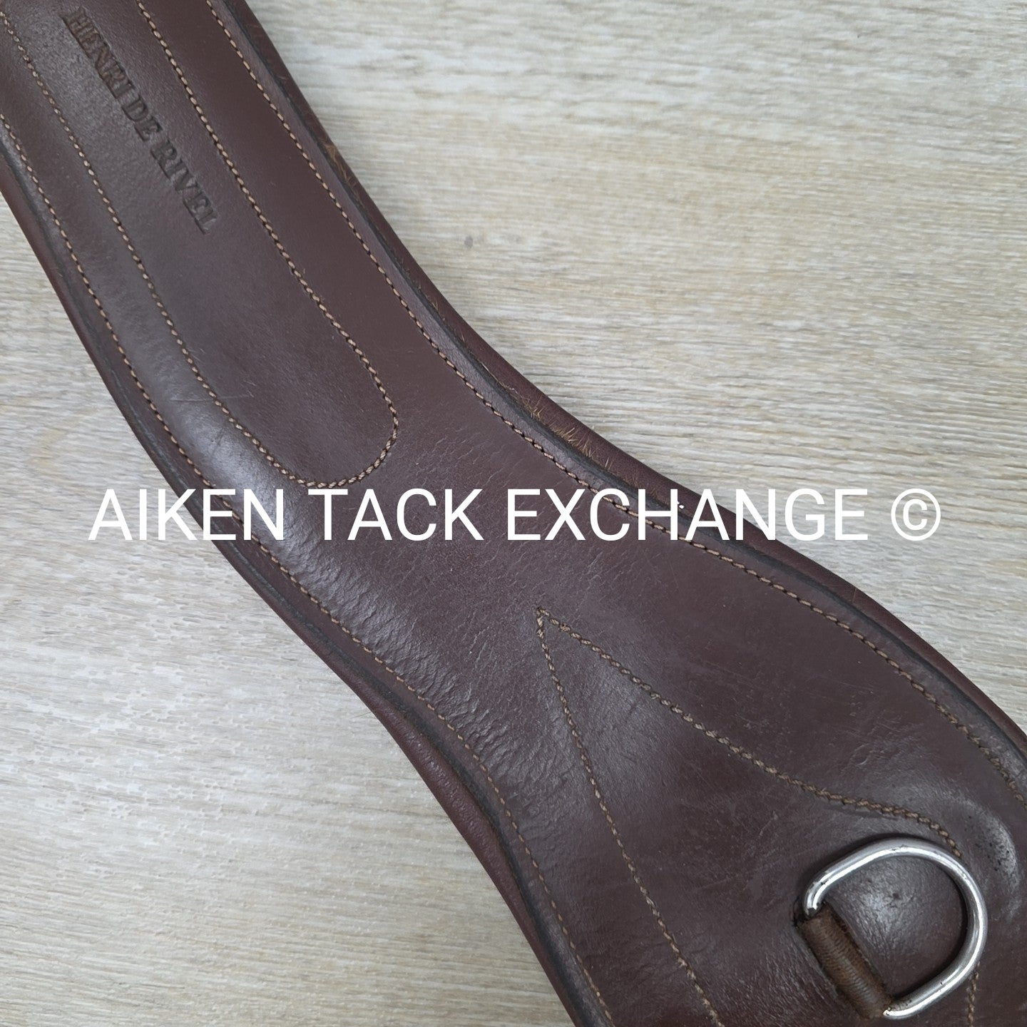 HDR Pro Contoured Leather Girth, Brown, 48"