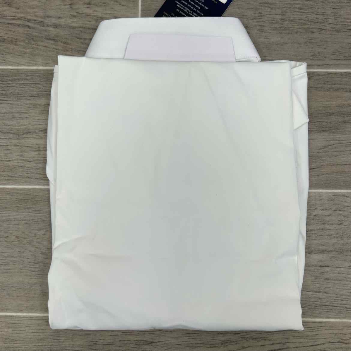 Ovation Elegance Long Sleeve Show Shirt, White, Size Large