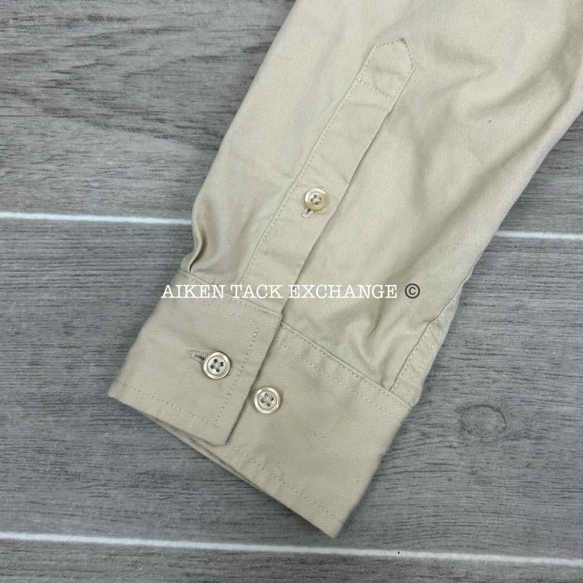 Aiken Hounds Long Sleeve Button Down Top, Size Medium