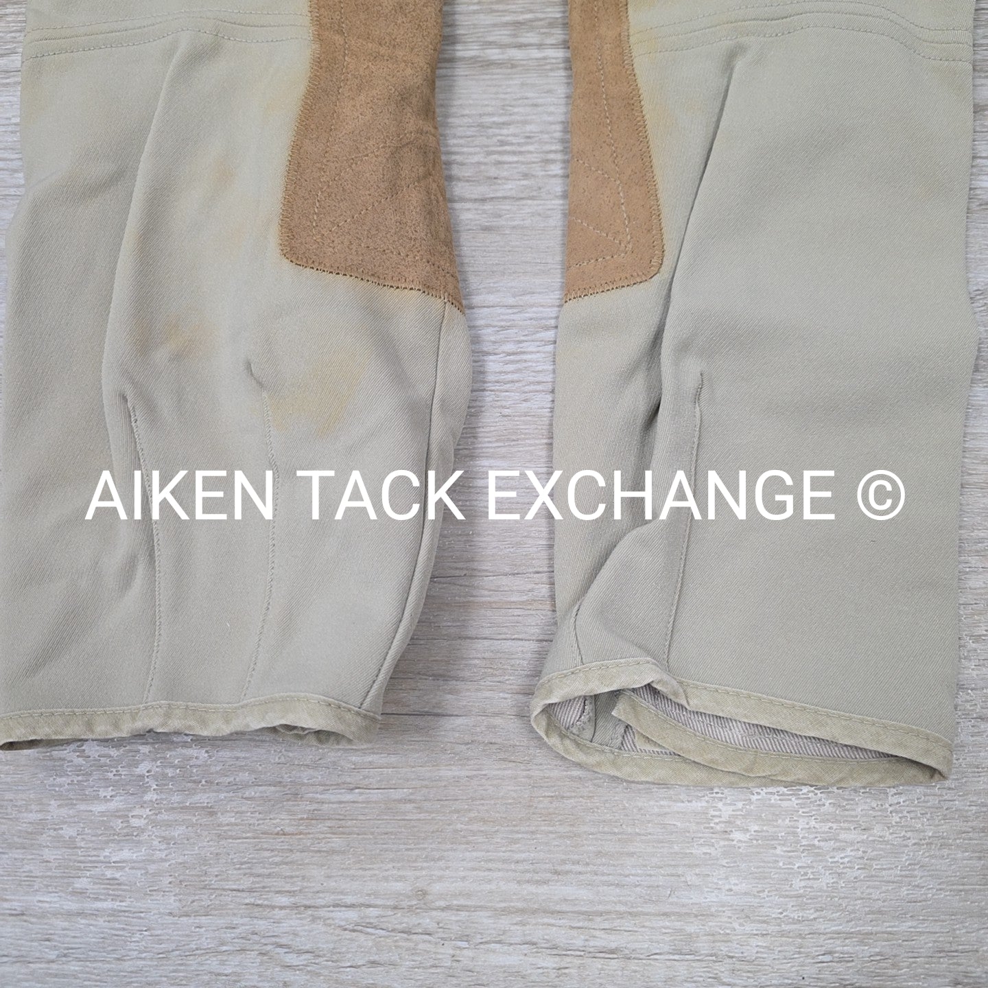 BARGAIN BUNDLE: 2 Pair Tailored Sportsman Knee Patch Breeches, Size 32