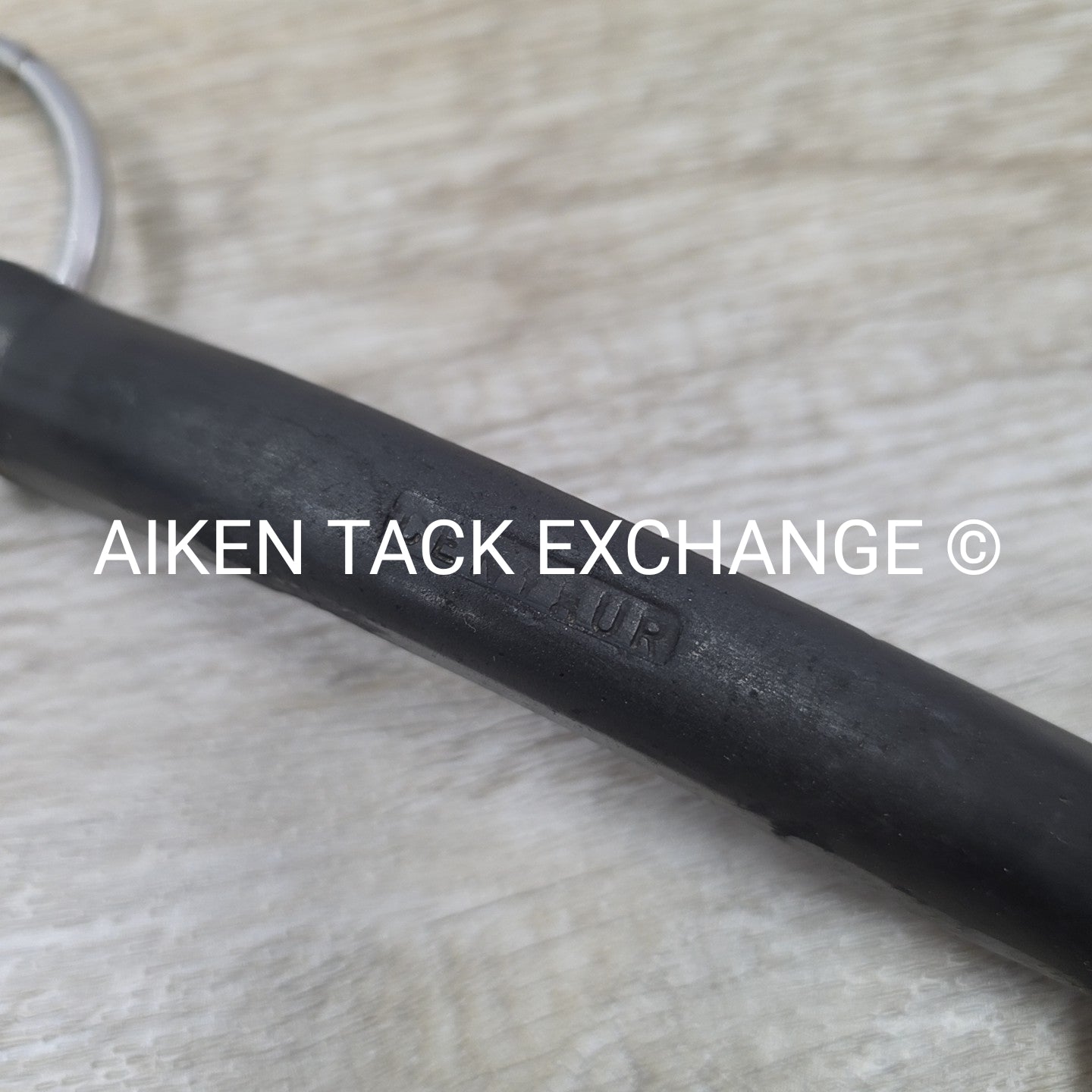 Hard Rubber Mullen Mouth Loose Ring Bit 5.25"