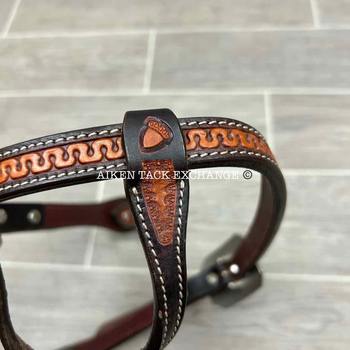 One Ear Western Headstall with Bling