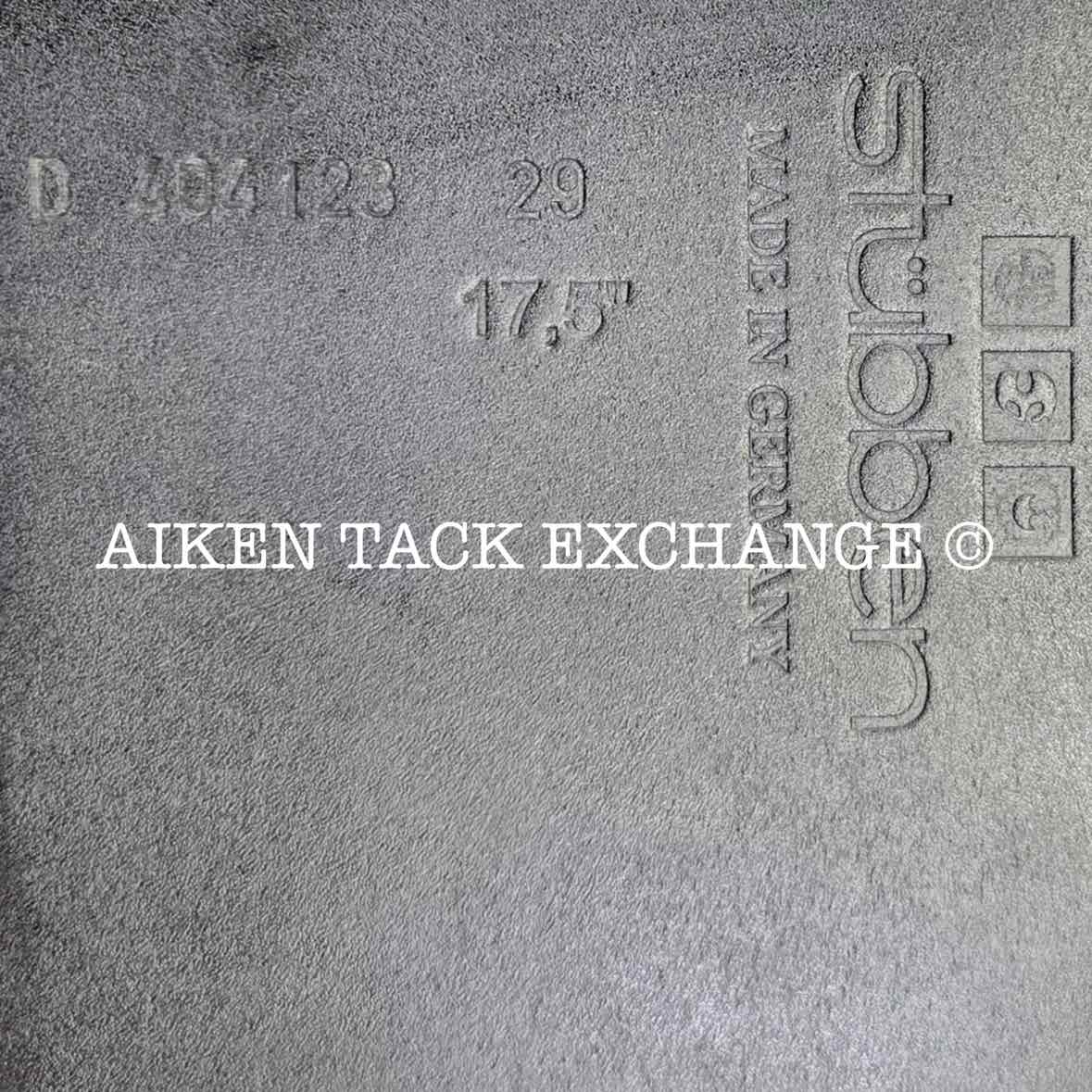 2018 Stubben Virginia Deluxe Dressage Saddle, 17.5" Seat, 29cm Tree - Medium, Wool Flocked Panels