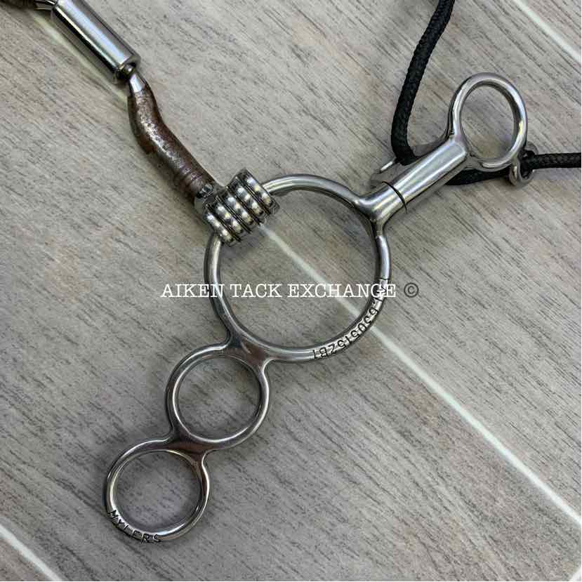 Myler 3 Ring Combination bit w/ Low Port Comfort Snaffle MB 04 5.25"