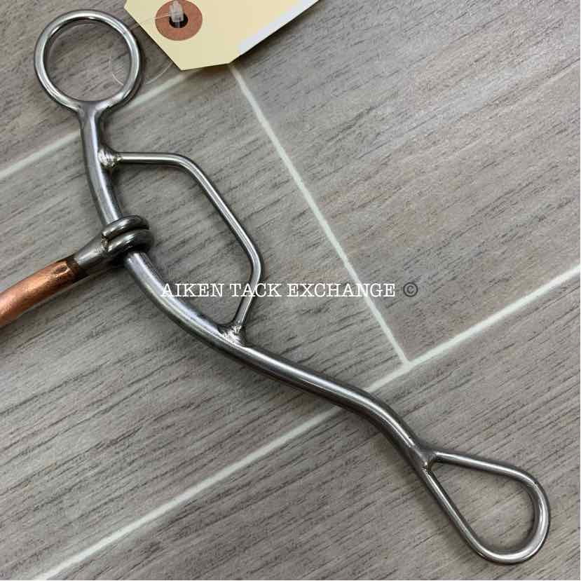Reinsman 313 Long Shank Copper Single Joint Bit 5"
