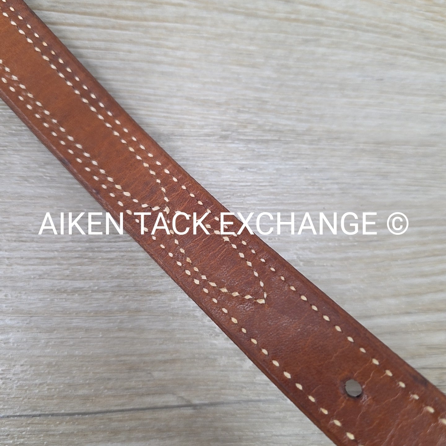 Stitched Replacement Halter Crown Piece, Brown, Size Full