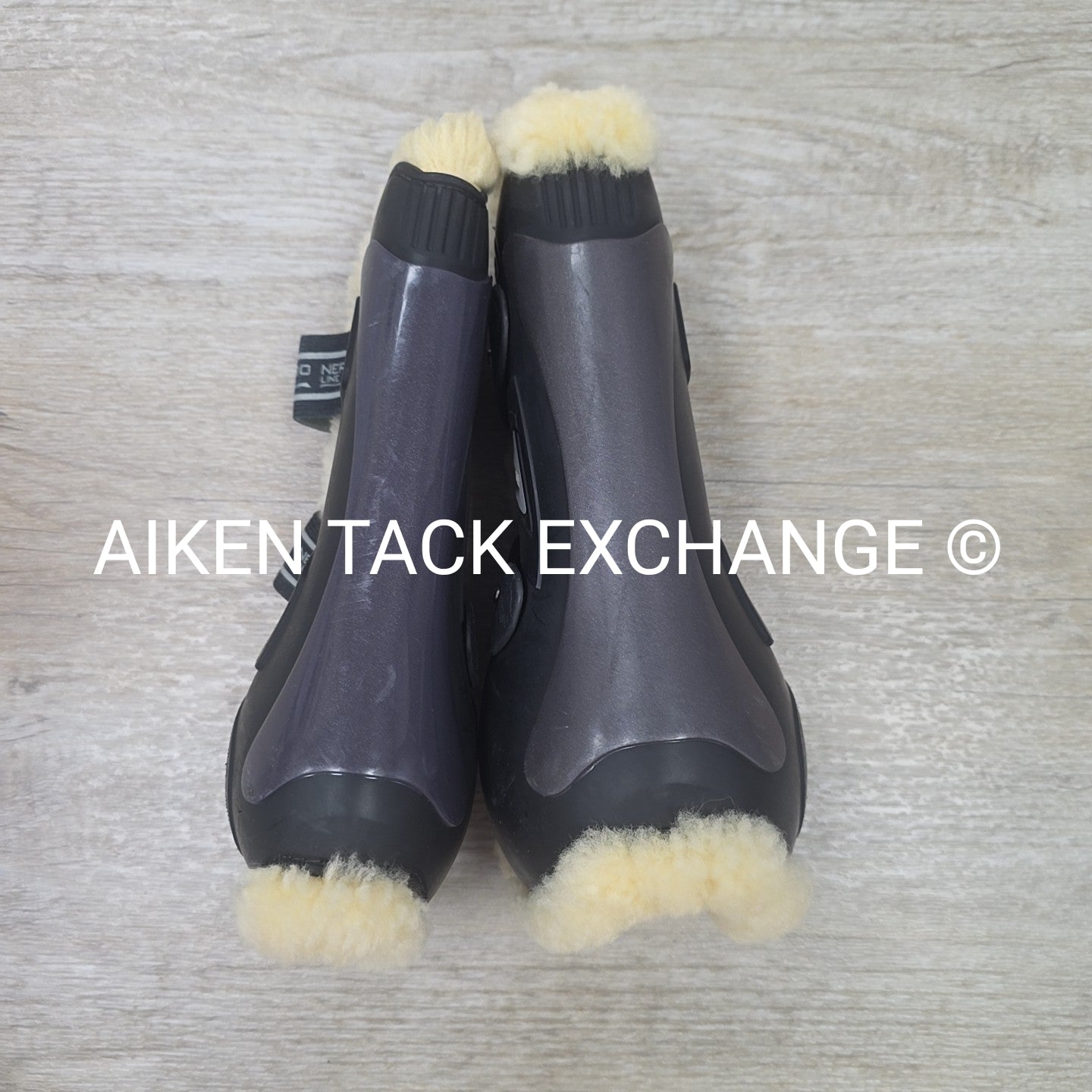 Veredus Nero Line Grand Prix Baloubet Sheepskin Tendon Boots, Size Large