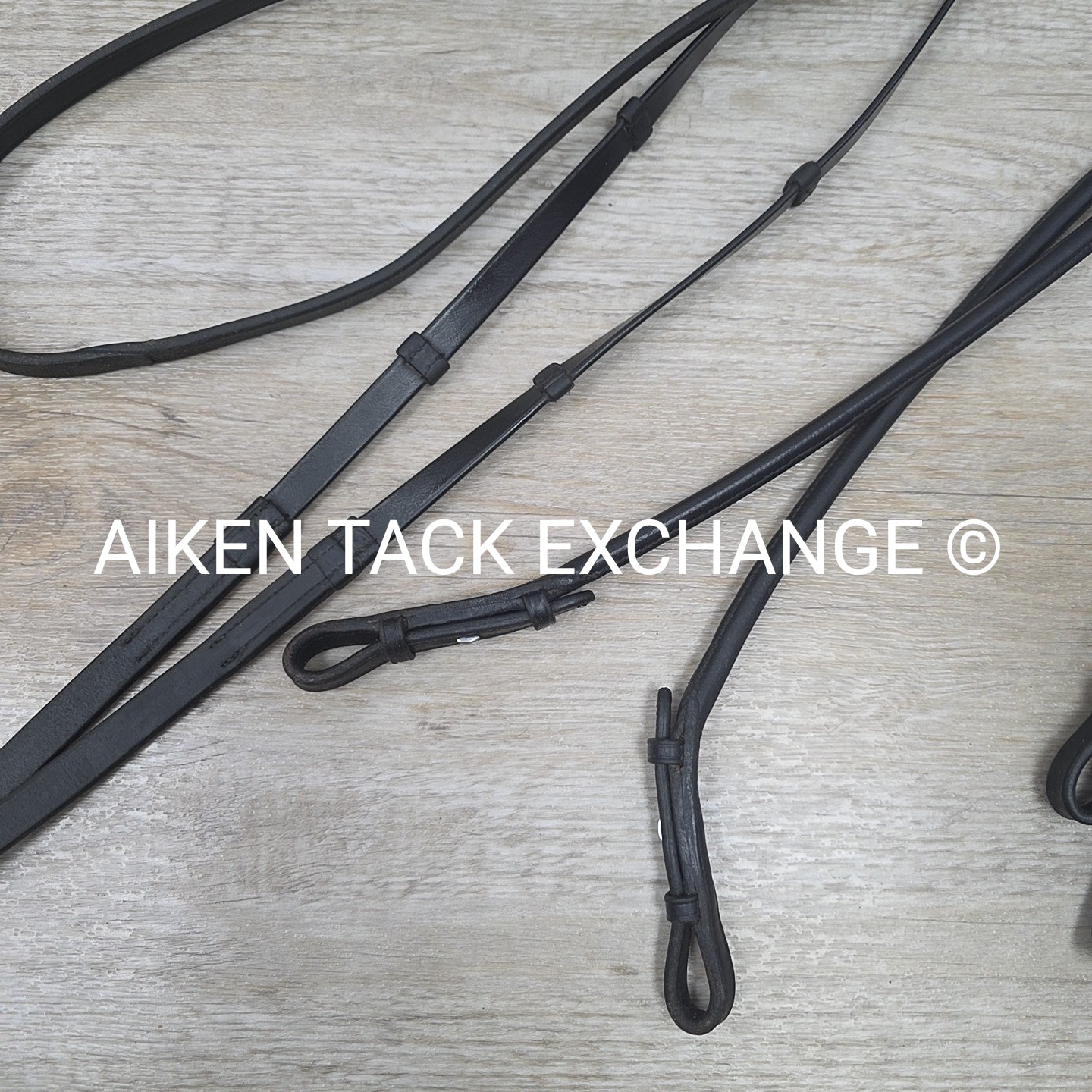 Panna Cavallo Double Weymouth Bridle with Both Reins, Black, Size Full