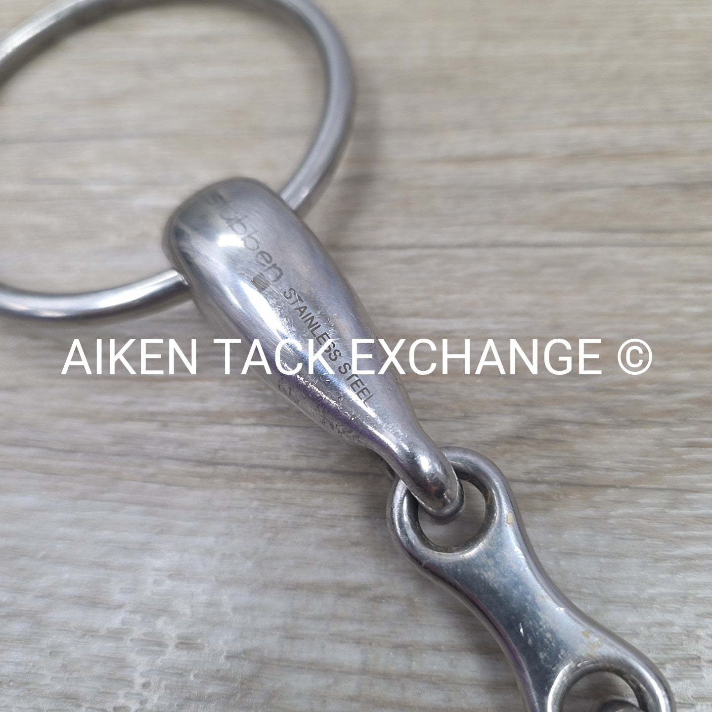 Stubben Hollow French Link Loose Ring Bit 5"