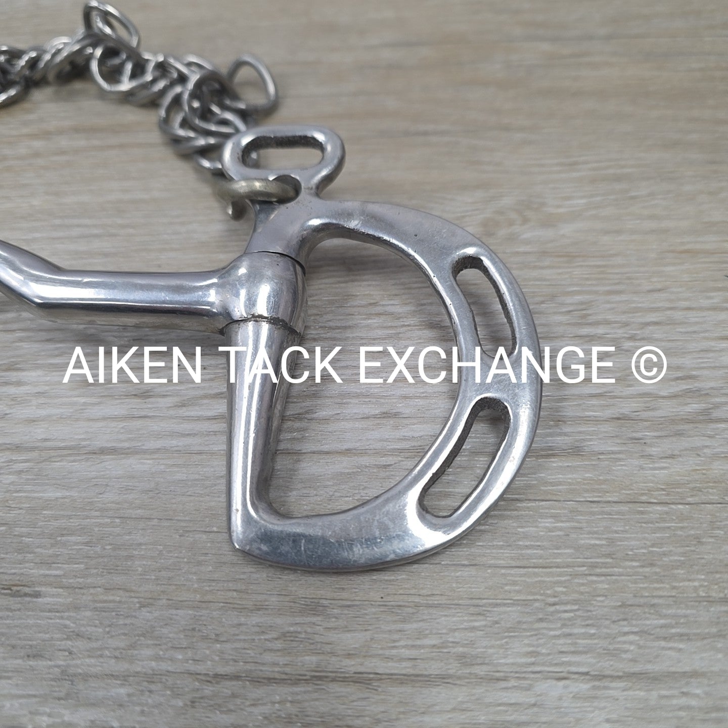 Mullen Mouth Uxeter Kimberwick Bit 4.75"