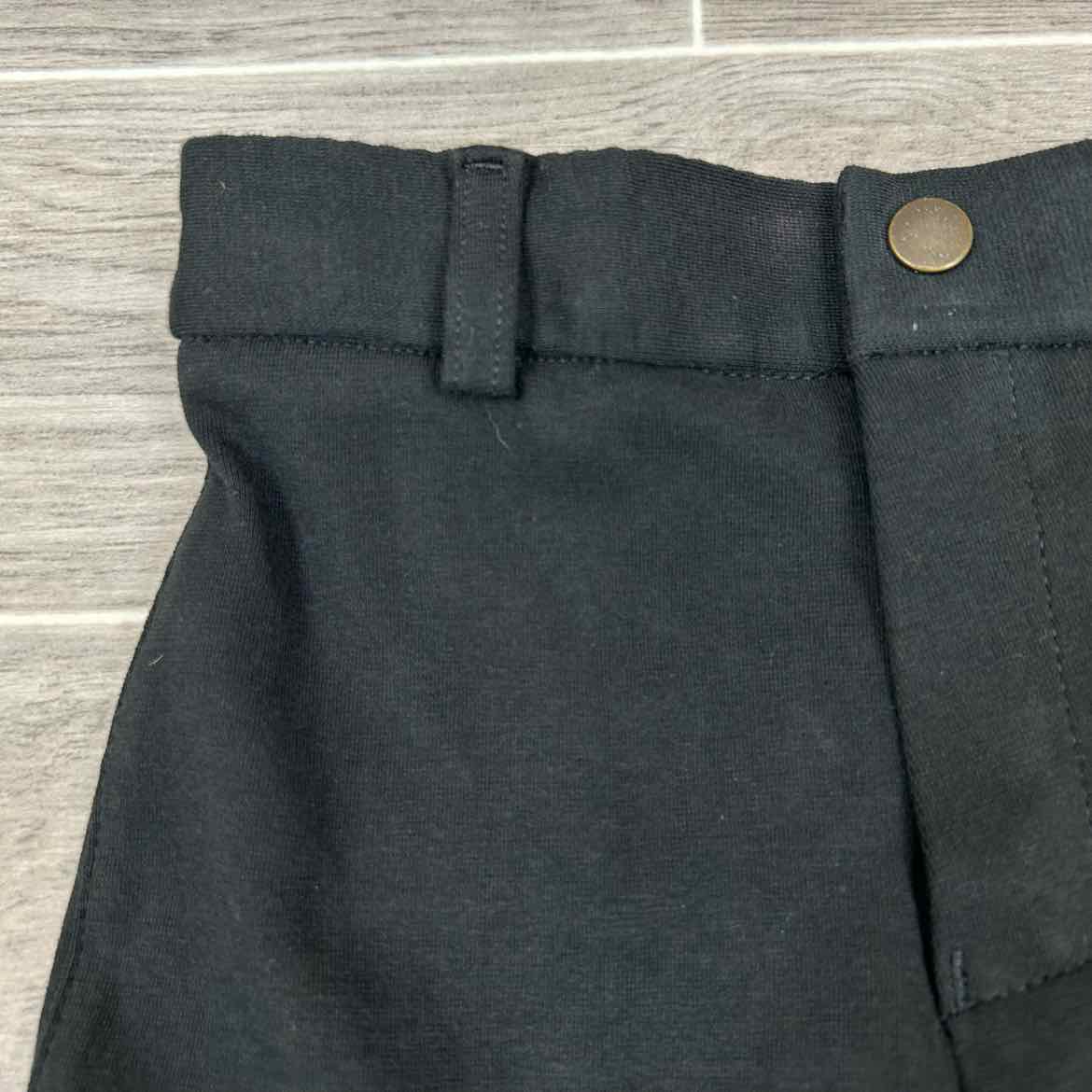 Eqituff Children's Knee Patch Breeches, Black, Size 8, Brand New