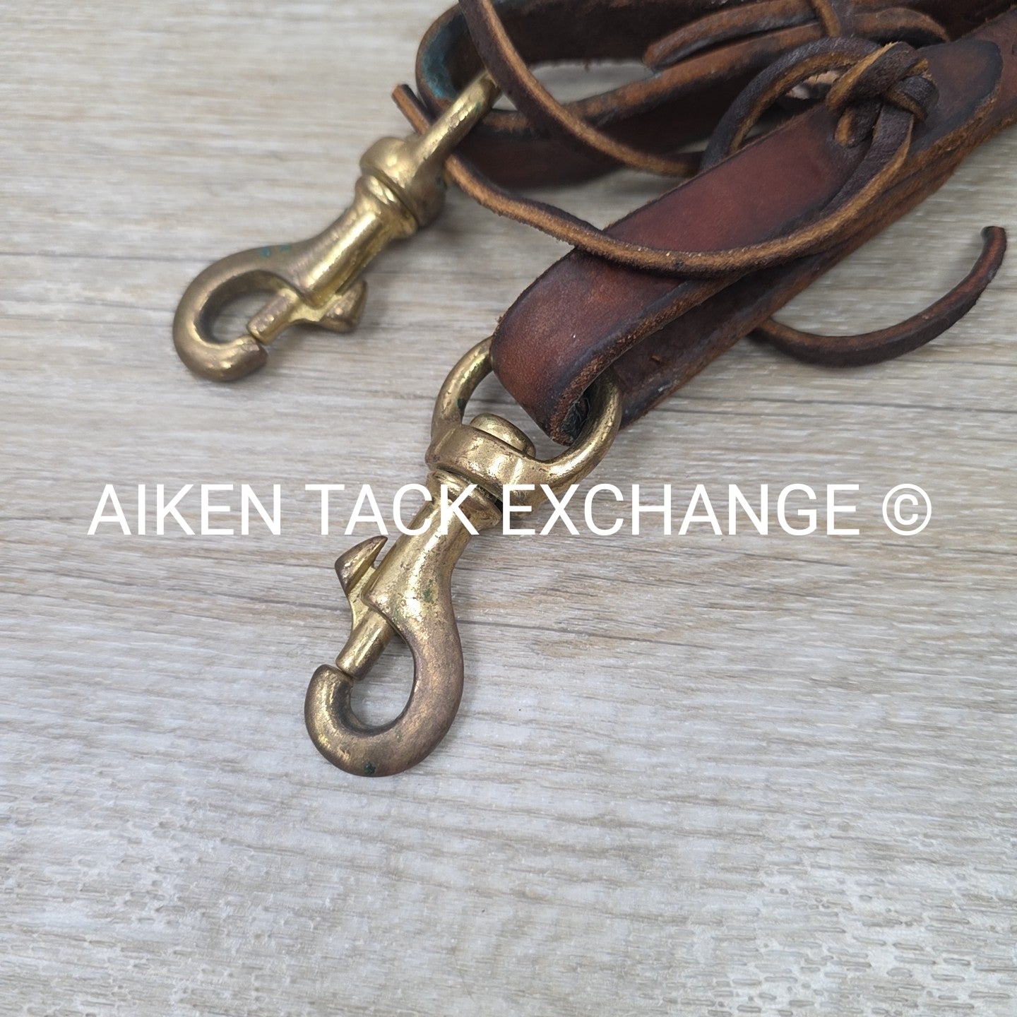 Gene Lemmons Leather Reins with Snap Ends