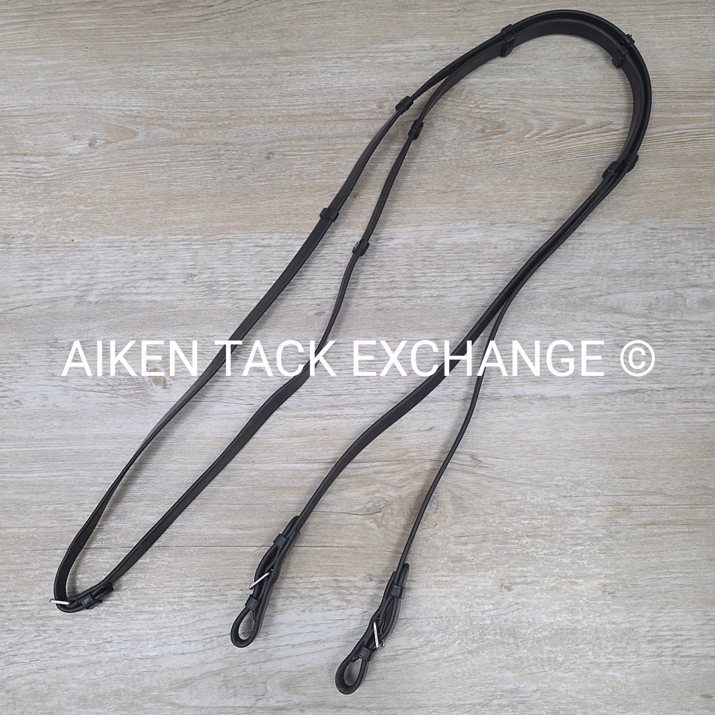 KL Select Dressage Bridle with Matching Reins, Black, Size Full