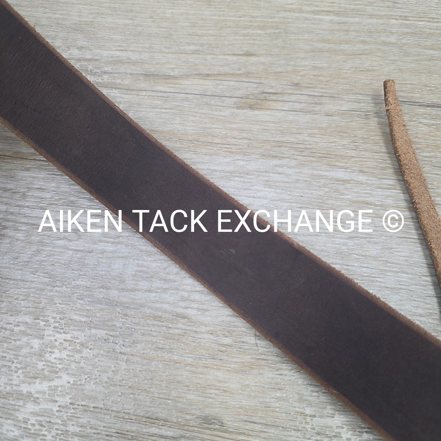Leather Latigo Cinch Tie Strap, Brown