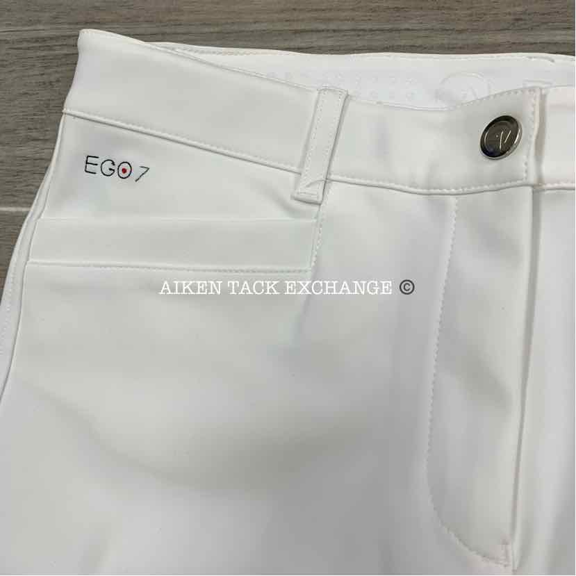EGO7 Dressage Silicone Full Seat Breeches, Size 48 US 34