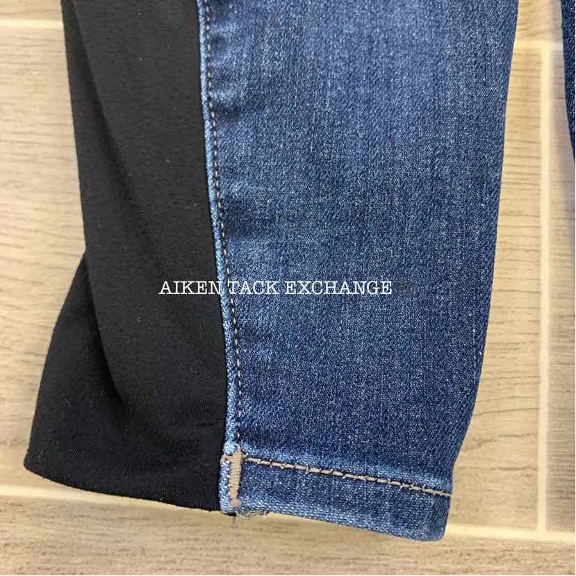 Cavallo Silicone Grip Full Seat Denim Breeches, Size 26