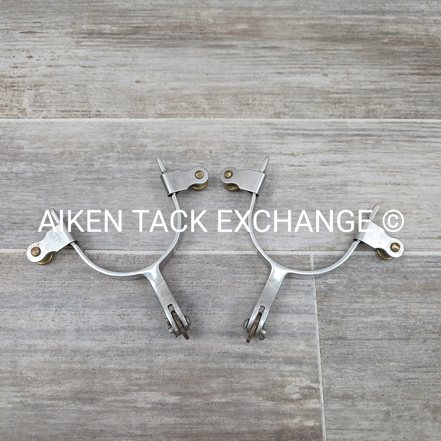 Western Rowel Spurs, No Spur Straps