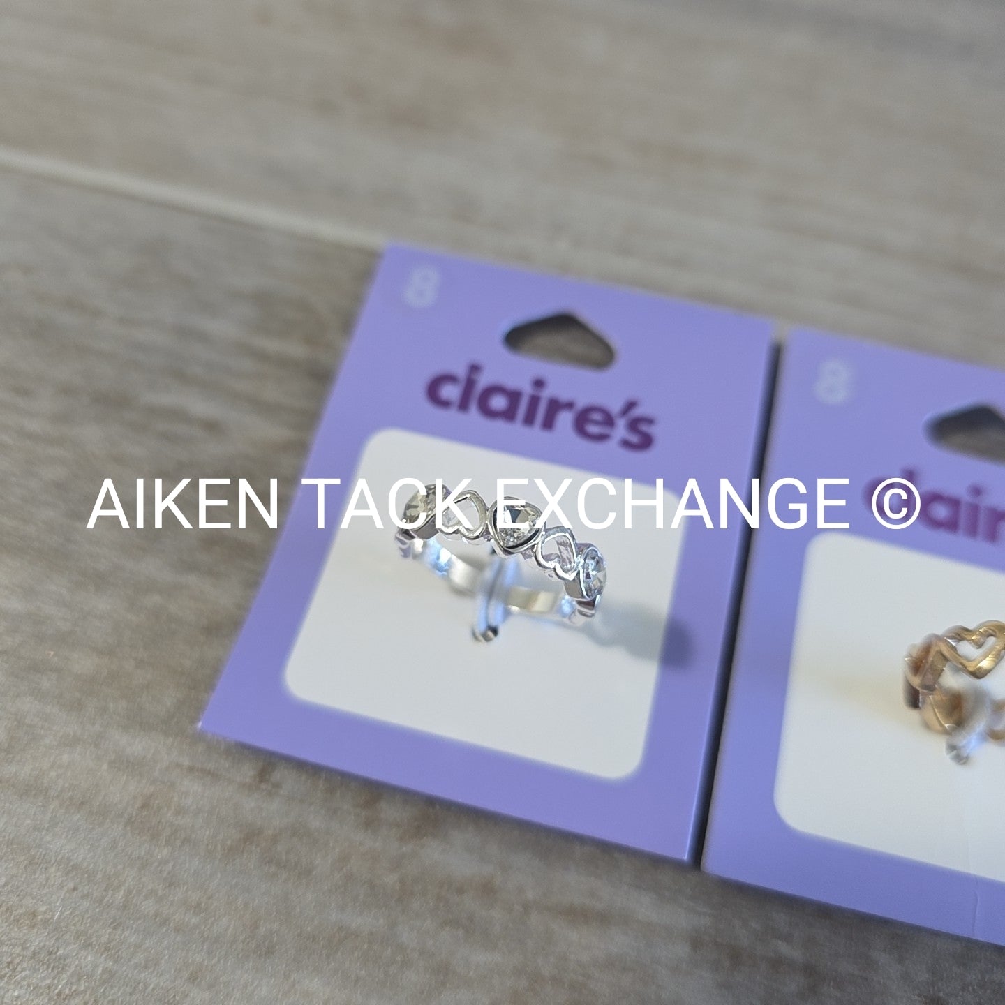 Claire's Rings (2) - Size 8