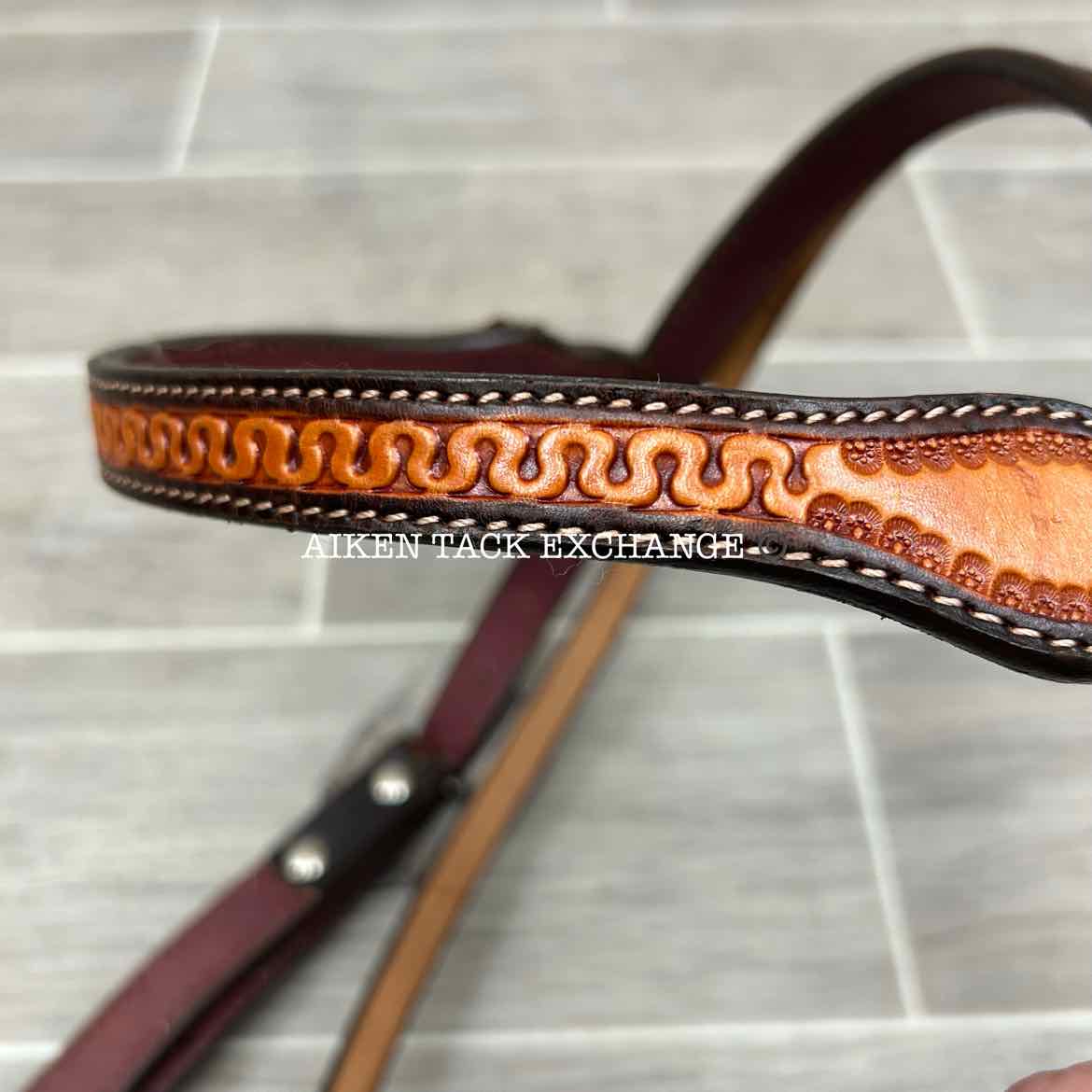 Browband Western Headstall with Bling