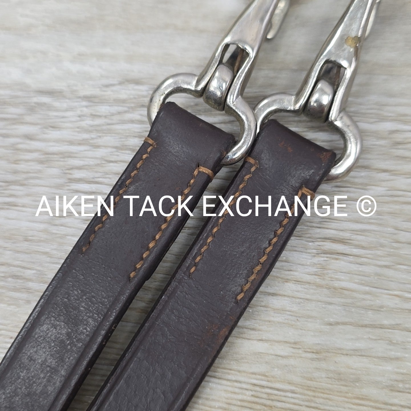 Bobby's English Silver Spur German Martingale Set, Brown, Warmblood (Oversize)