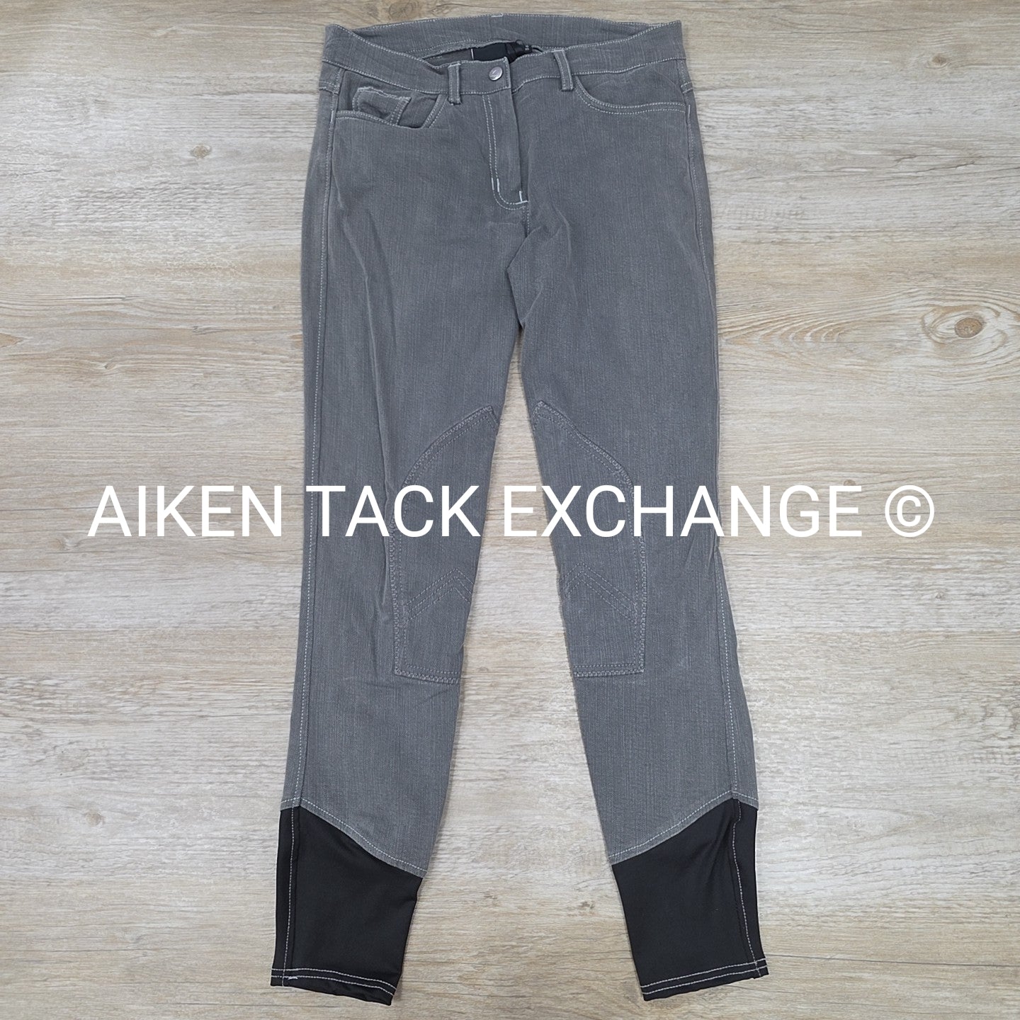 Horze Denim Knee Patch Breeches, Size XS