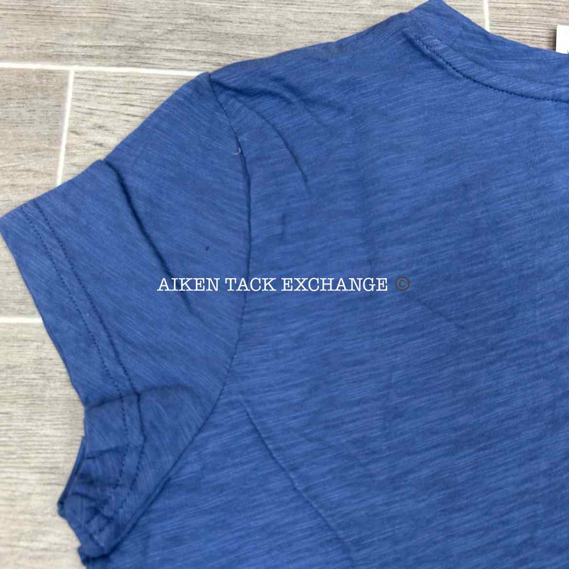 Ariat Short Sleeve Indigo Fade Logo T-Shirt, Size Large