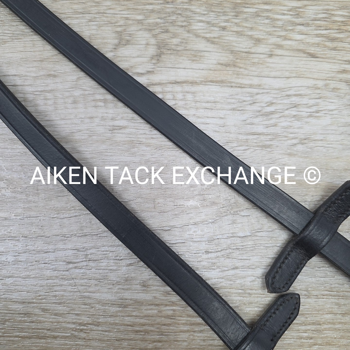Rubber Grip Reins, Black, 54"