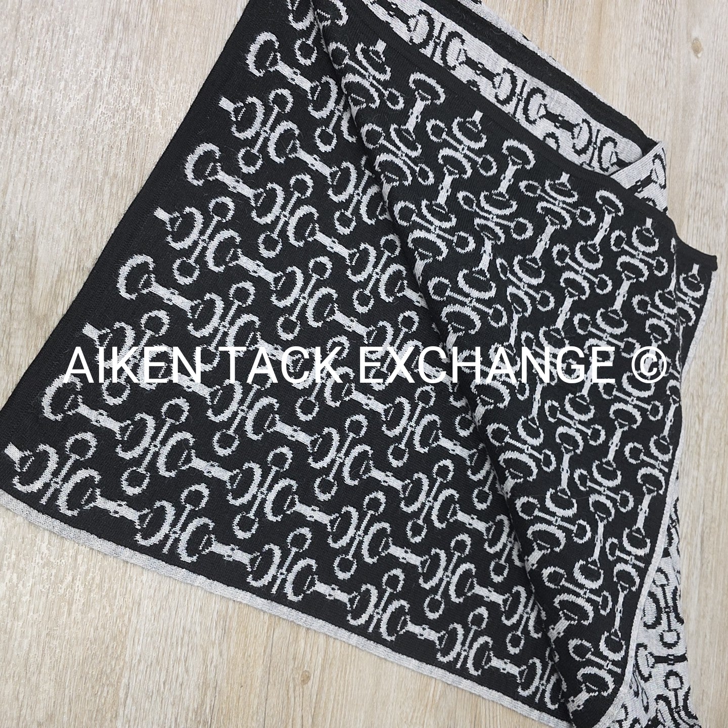 Reversible Snaffle Bit Print Scarf