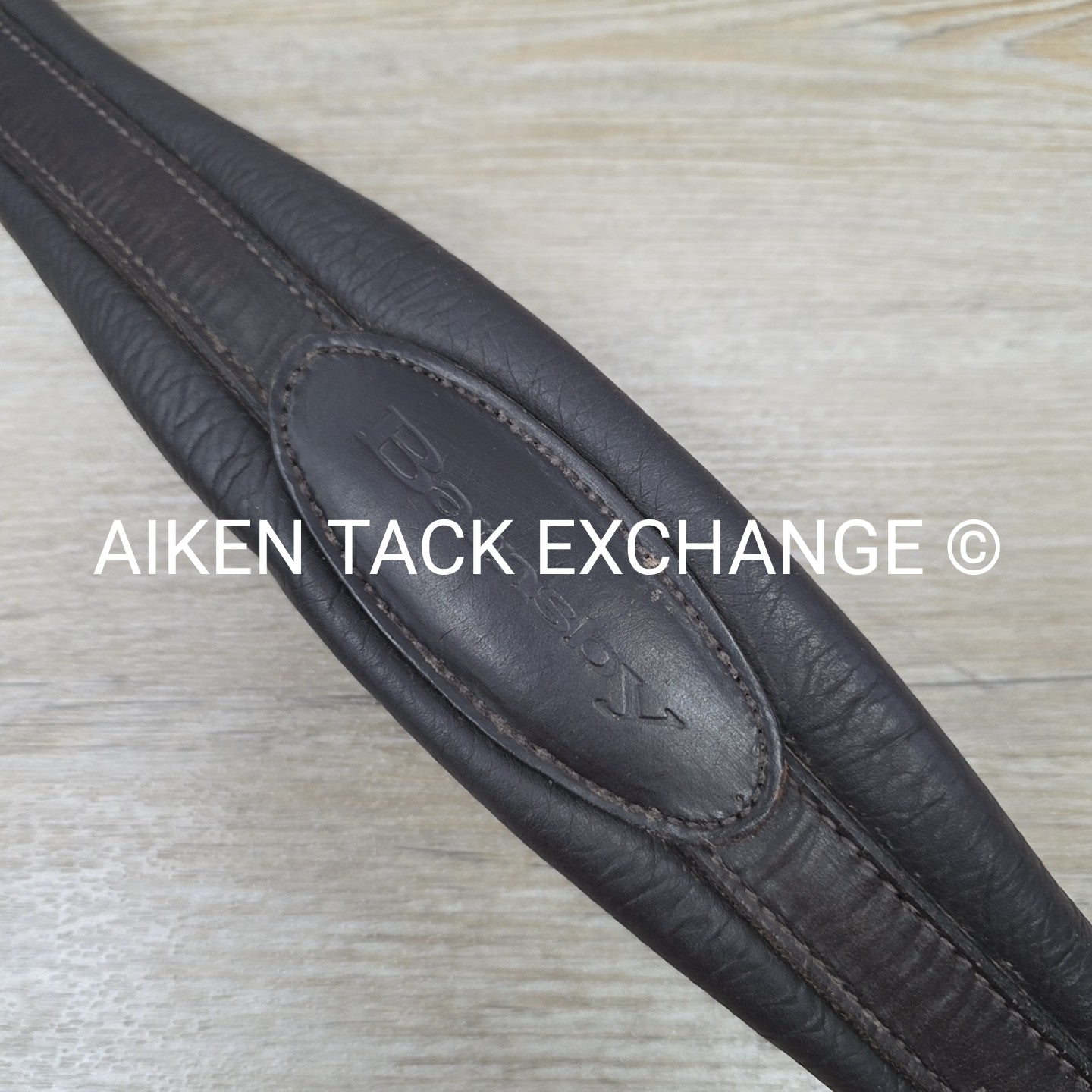 Barnsby Girth with Single End Elastic, Brown, 56"
