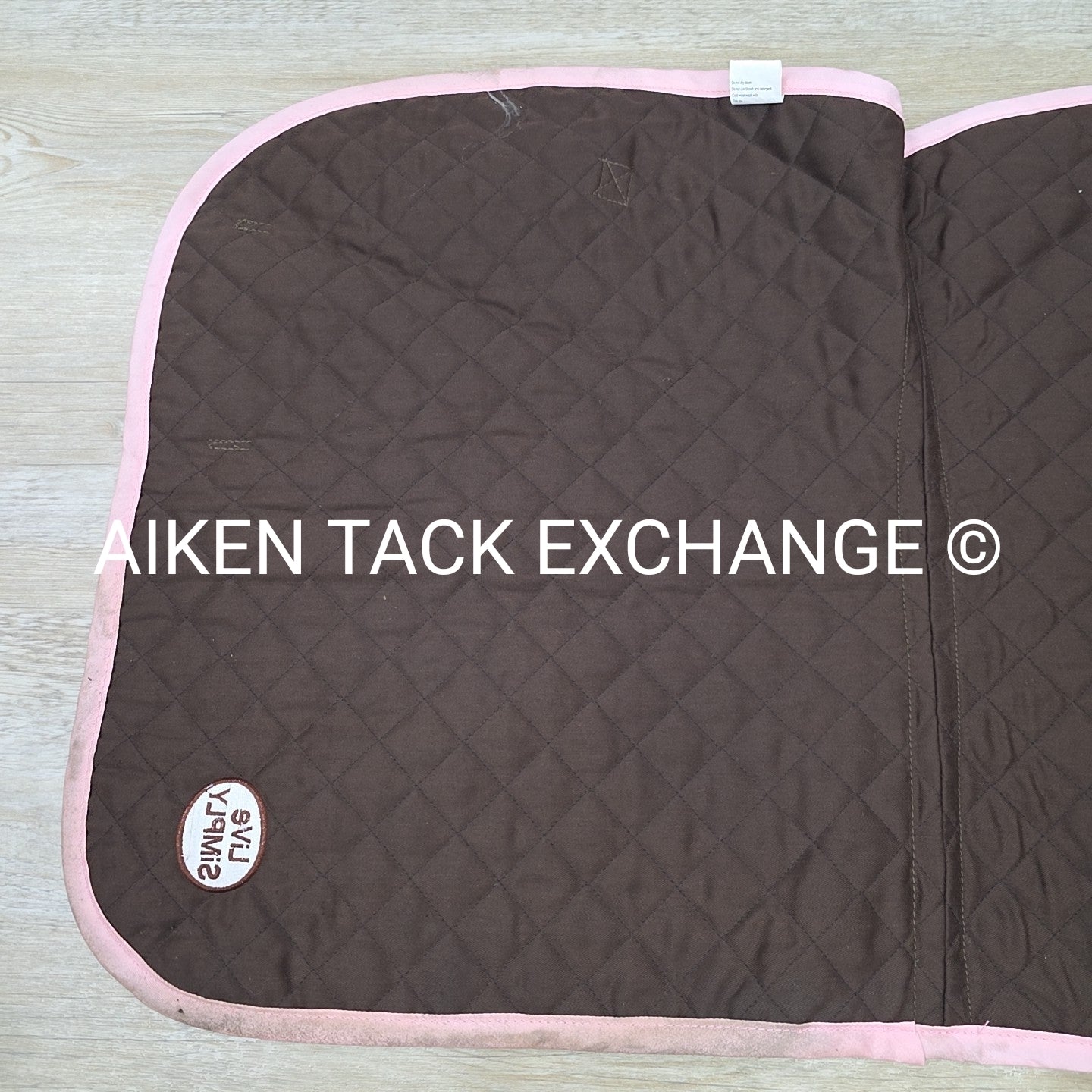 Lettia All Purpose Saddle Pad with "Live Simply" Embroidery