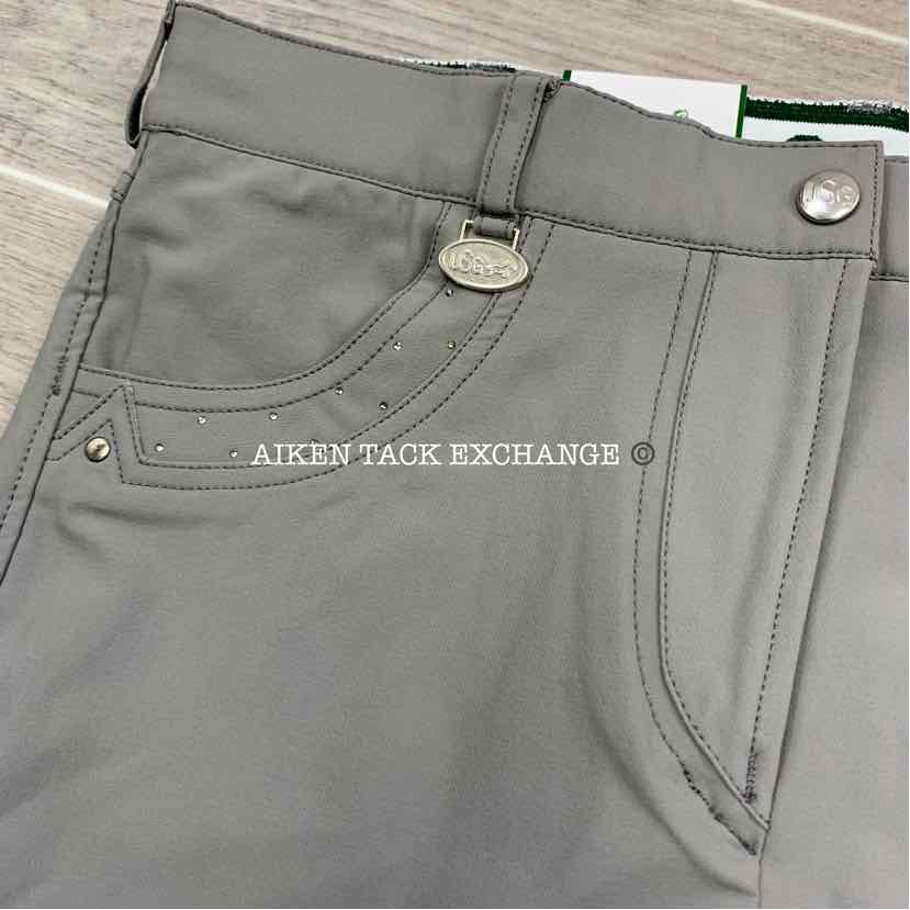 KL Select USG Valentina Silicone Grip Knee Patch Breeches, Size 30