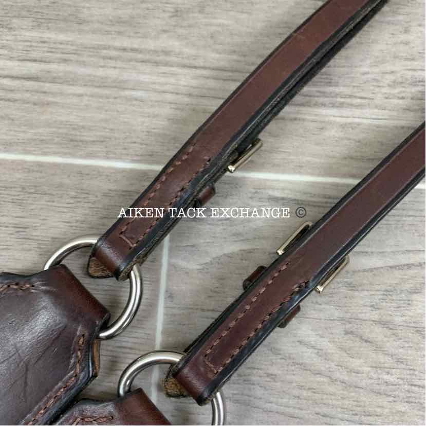 Thornhill Elastic Breast Collar Breastplate, Brown, Size Full, Brand New