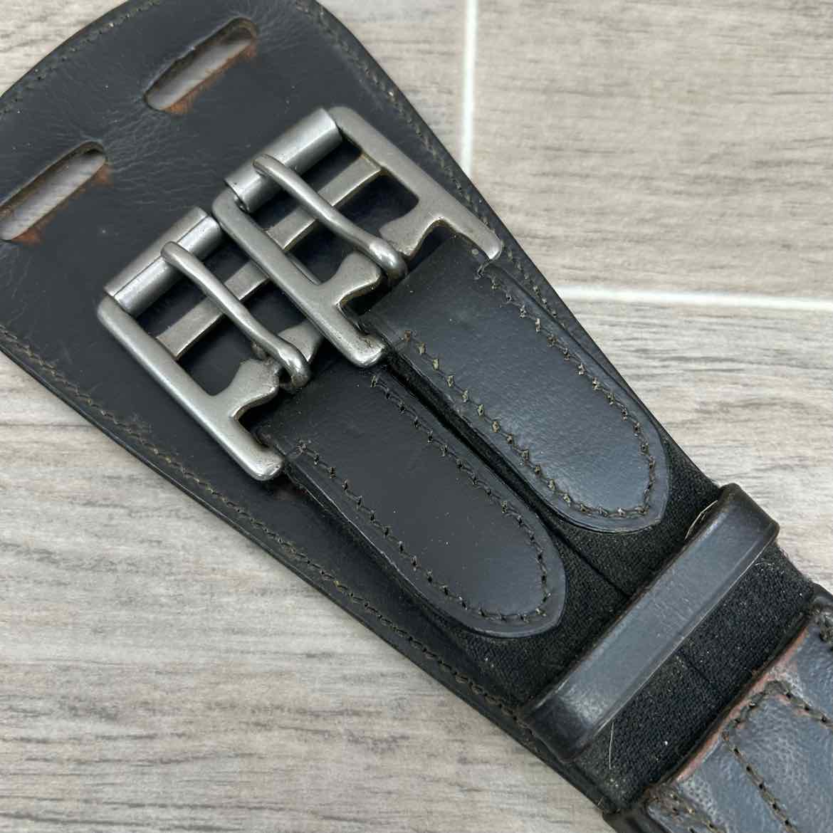 Leather Dressage Girth, Black, 30"