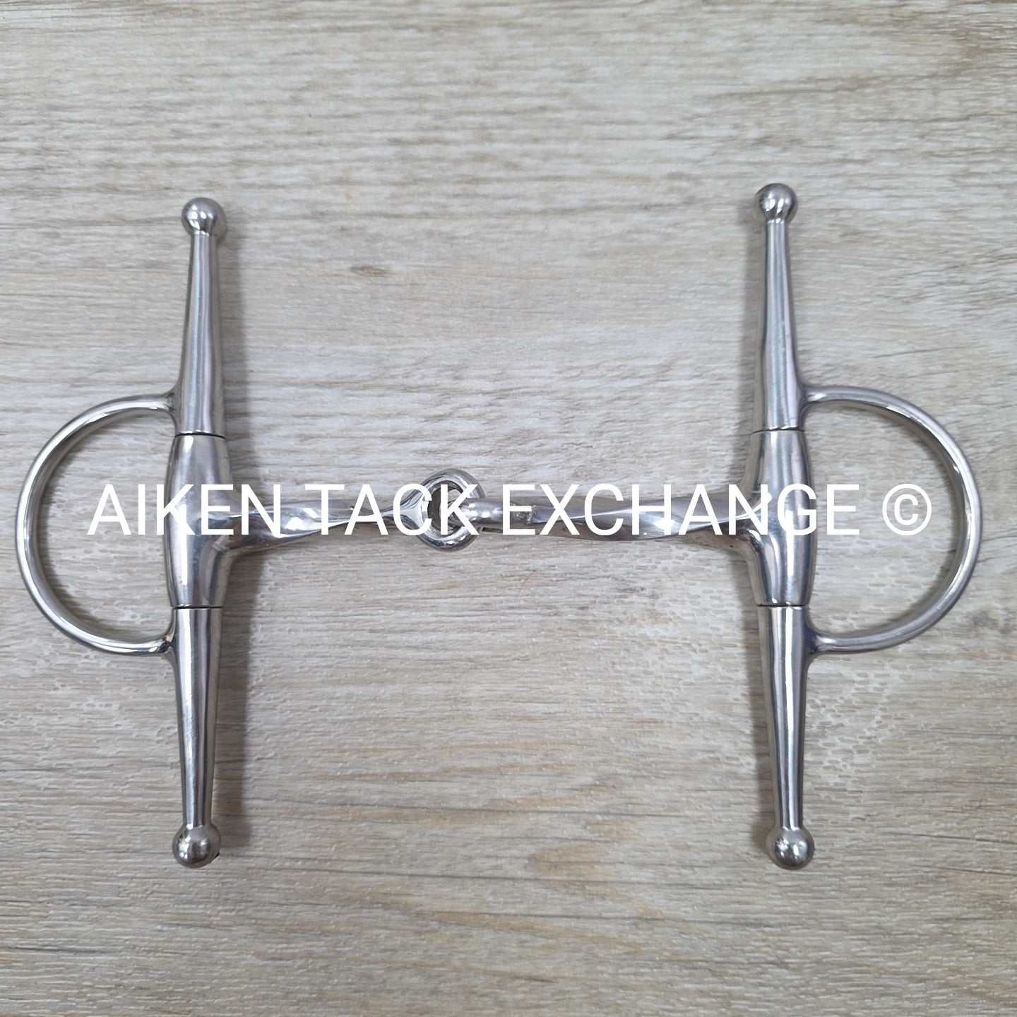 Korsteel Single Joint Slow Twist Full Cheek Bit 5"