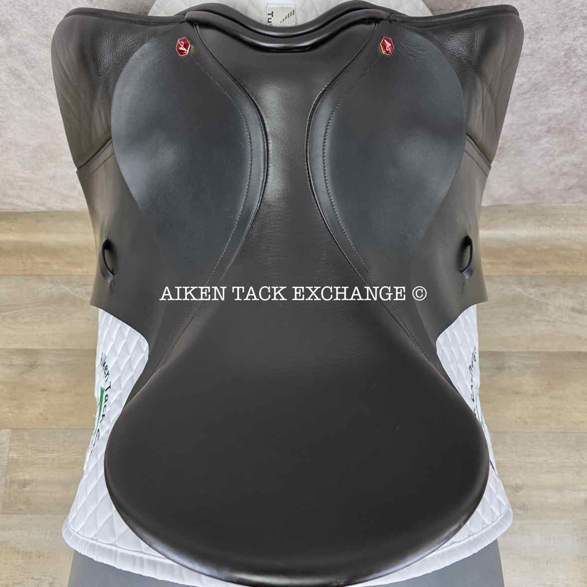 Albion Legend K2 All Purpose Saddle, 17.5" Seat, Adjusta-Tree: Set to Wide, Wool Flocked Panels