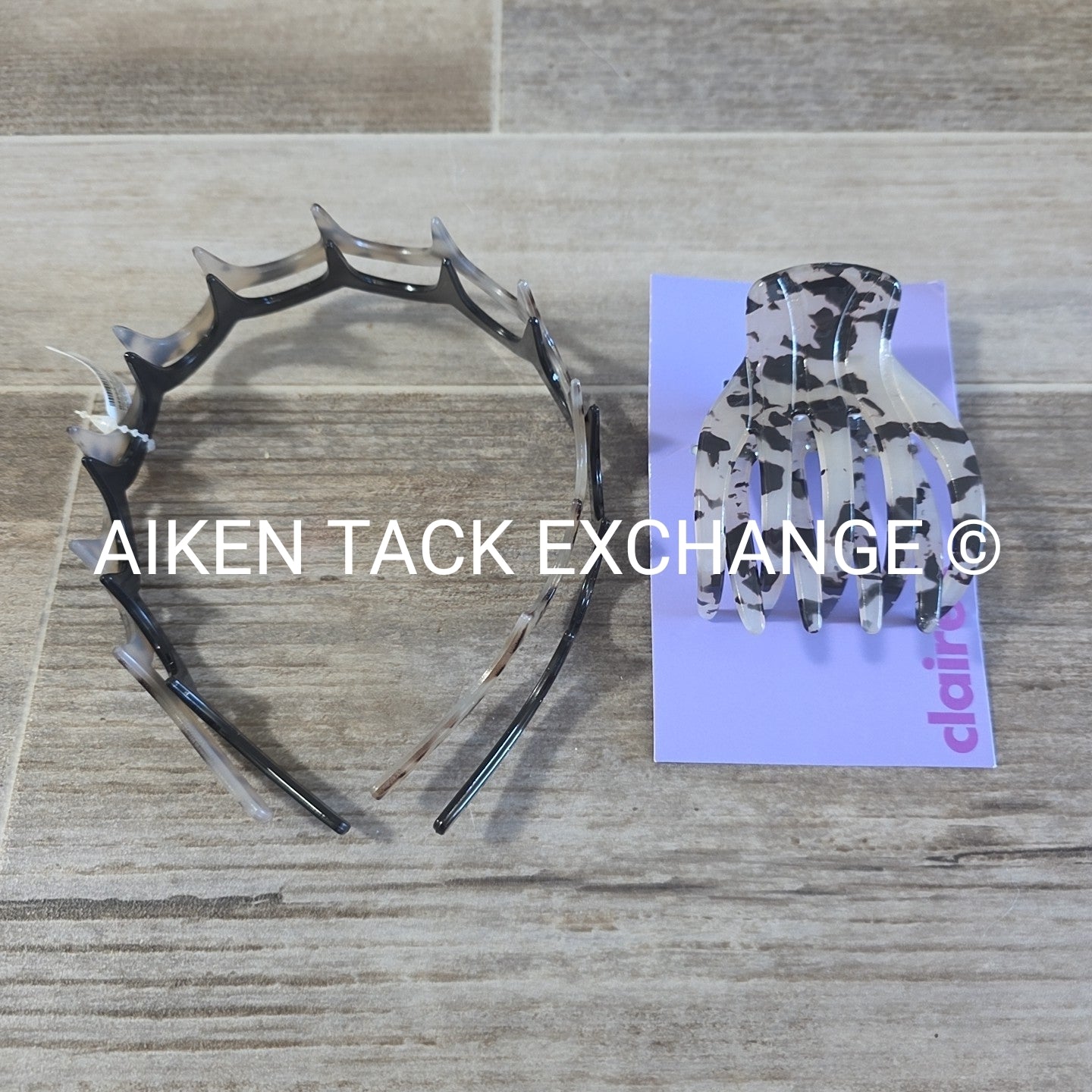 Claire's Hair Bundle - 2 Headbands, 1 Claw Clip