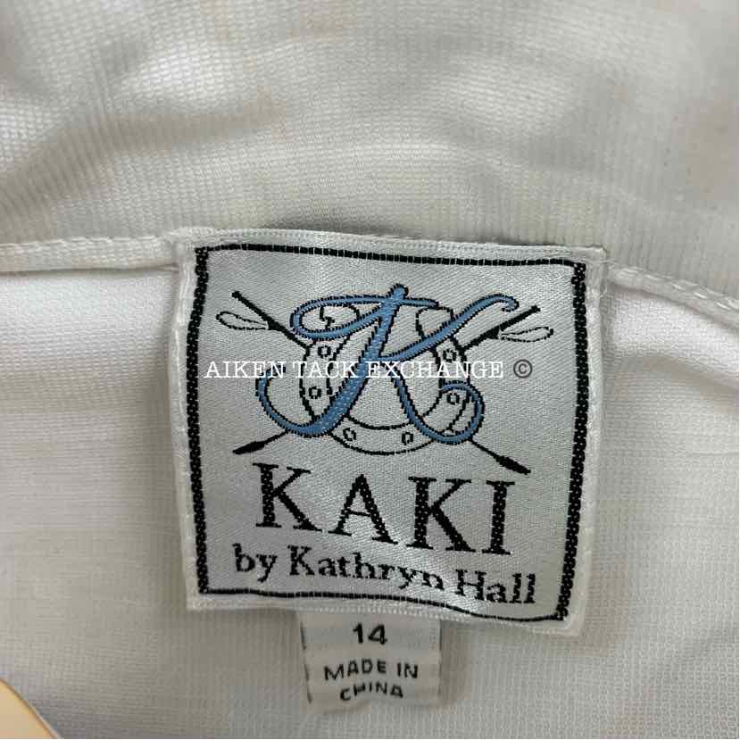 KAKI Bodysuit Show Shirt, Size 14