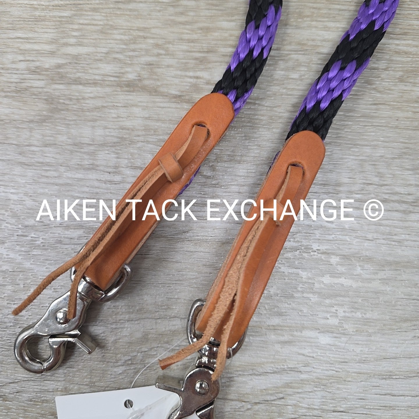 Mustang Round Braided Trail Reins, 1.5' x 8'