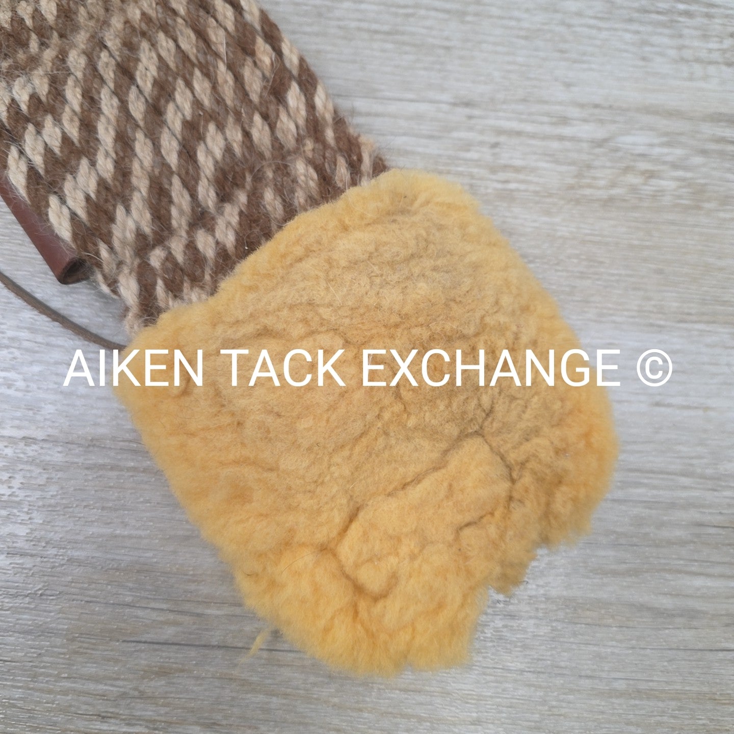 Classic Equine Mohair Alpaca Roper Cinch with Cashel ring Master Cinch Protector