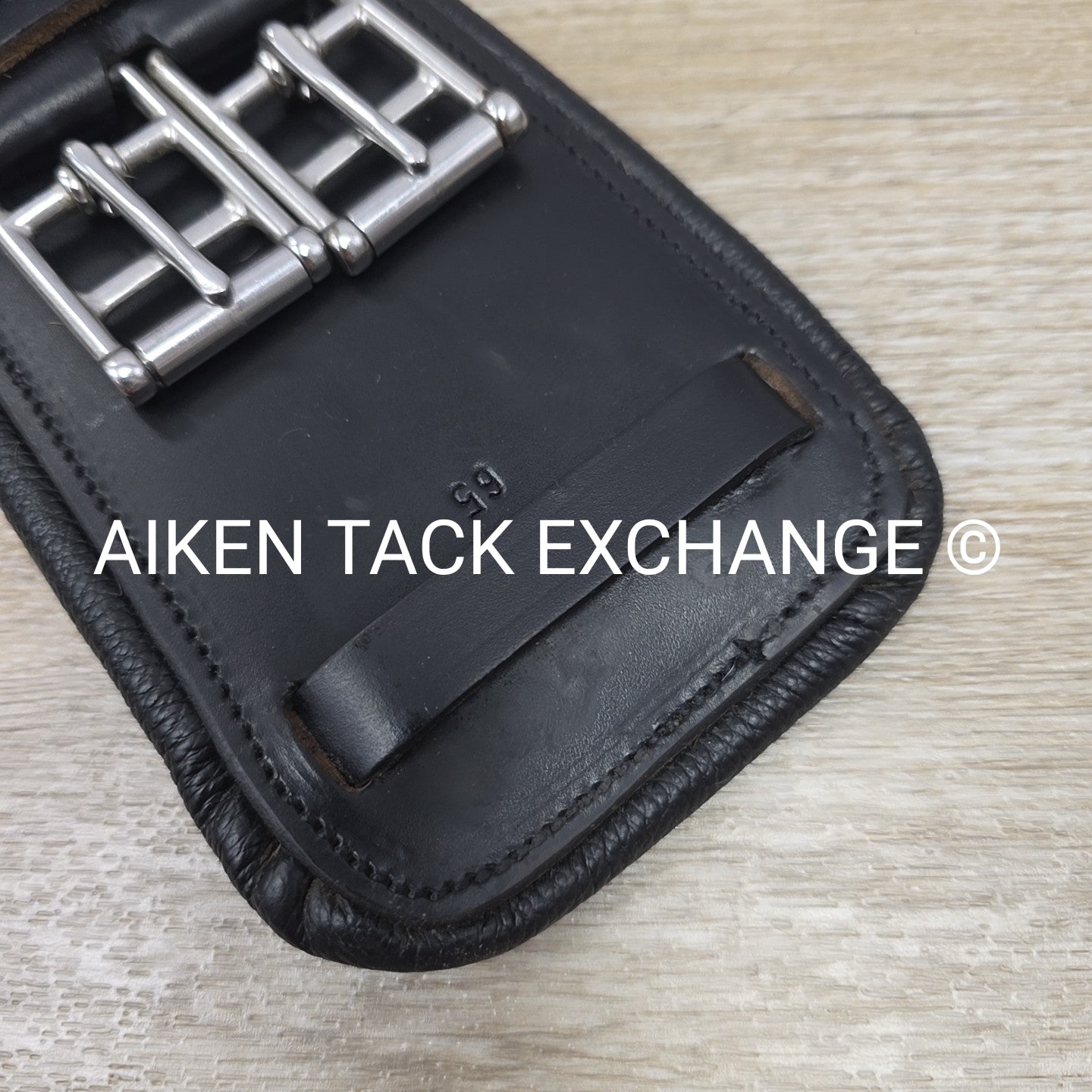 Kentaur Geneva Anatomic Dressage Girth, Black, 65 cm (26 in)