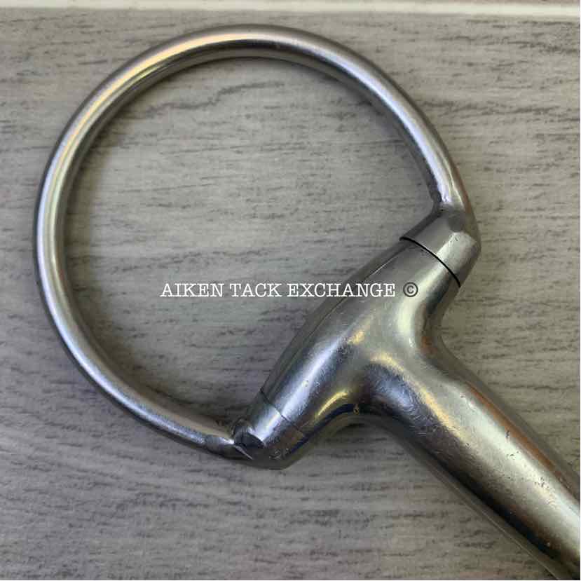 Herm Sprenger Hollow Single Joint Eggbutt Bit 5"