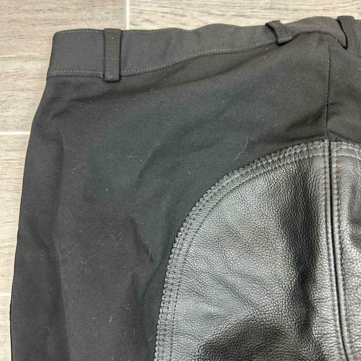 Ovation Leather Full Seat Breeches, Size 32 R